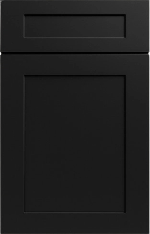 Shaker Black Door Only - TQ CABINETRY
